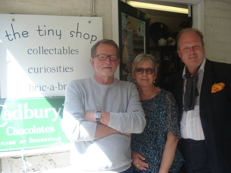 Rob, wife Barbara & James Braxton